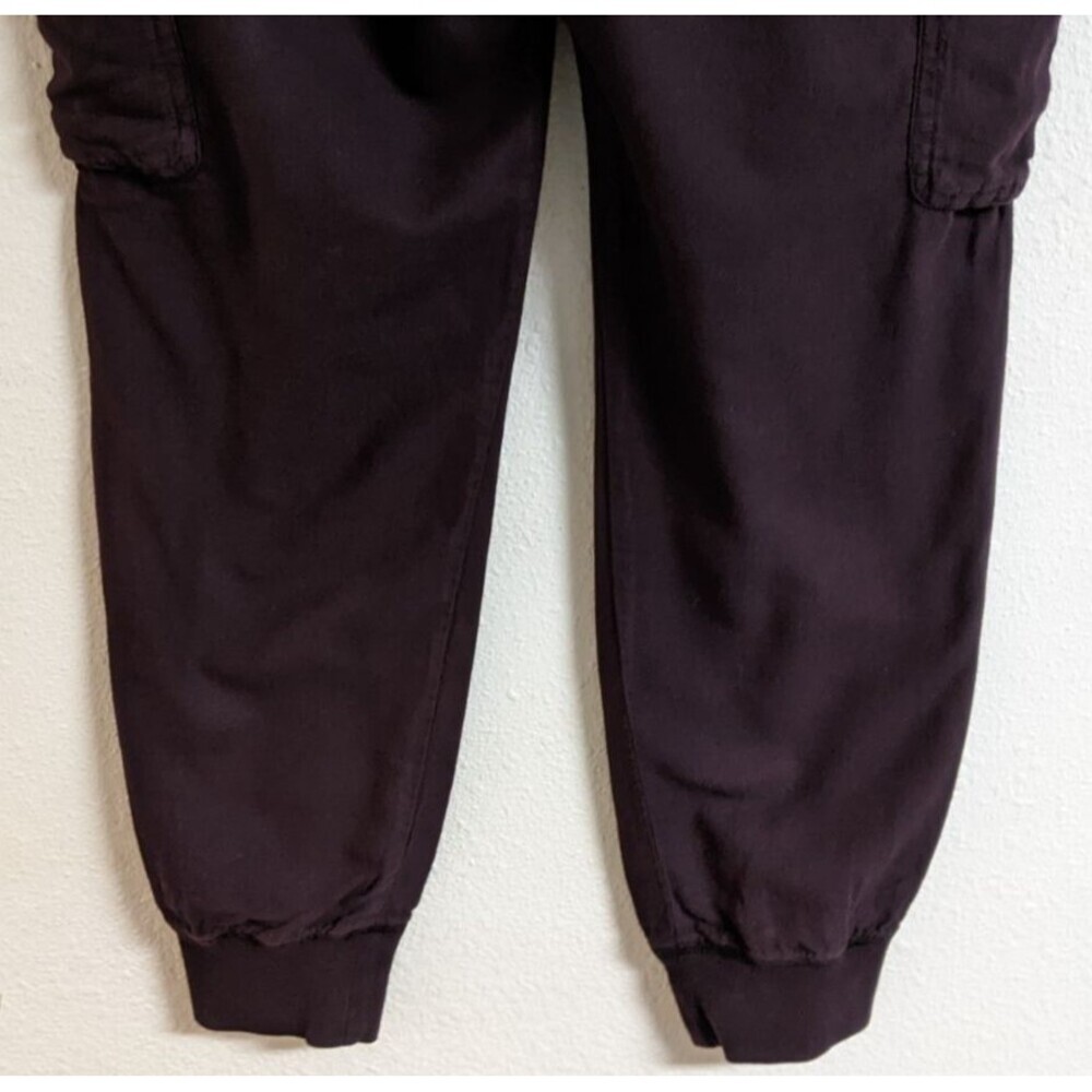 Aritzia COMMUNITY Cebu Cotton Eggplant Purple Colored Joggers Pants M - Picture 9 of 12